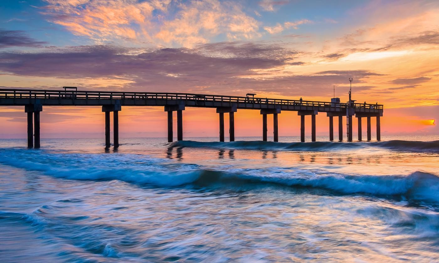 Sunrise at Ponte Vedra Beach pier