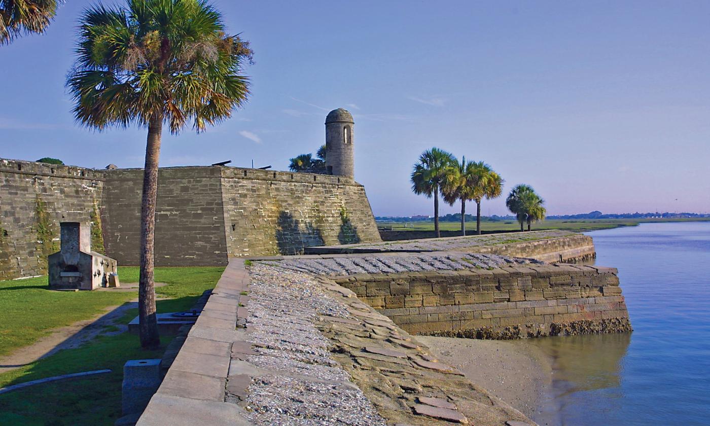 Sunrise over Castillo de San Marcos, St. Augustine